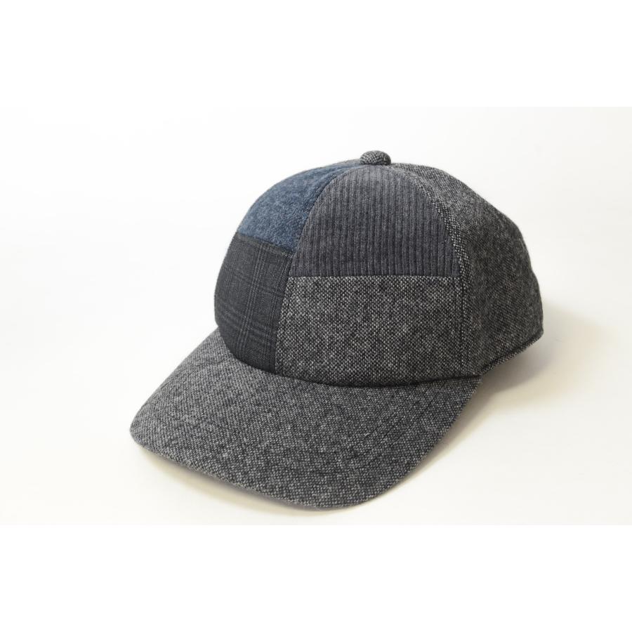 NEW LIGHT　キャップ　パッチワーク　帽子　メンズ　秋冬 |  | 01
