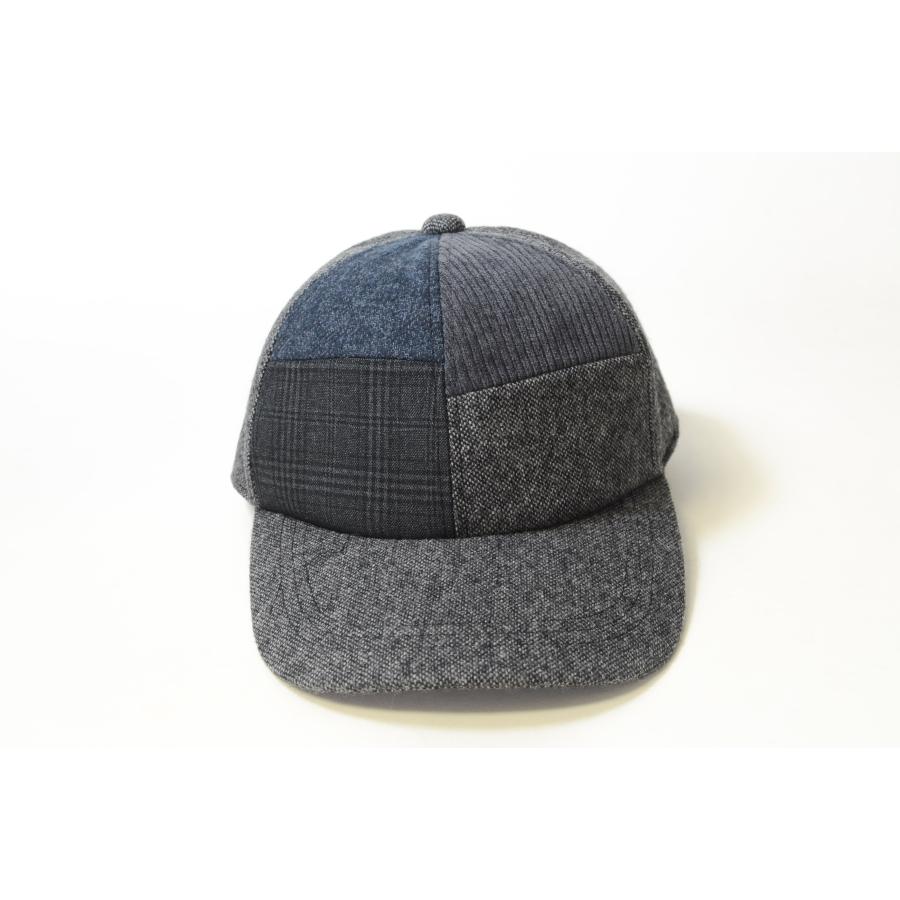 NEW LIGHT　キャップ　パッチワーク　帽子　メンズ　秋冬 |  | 02