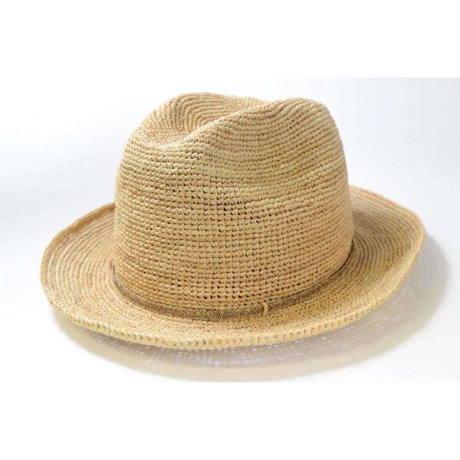 帽子　春夏　ラフィア　カギ編　RMP | Rohw master product | 01