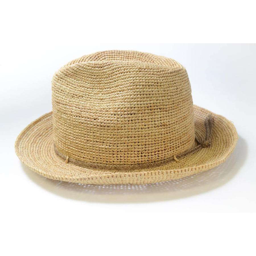 帽子　春夏　ラフィア　カギ編　RMP | Rohw master product | 02