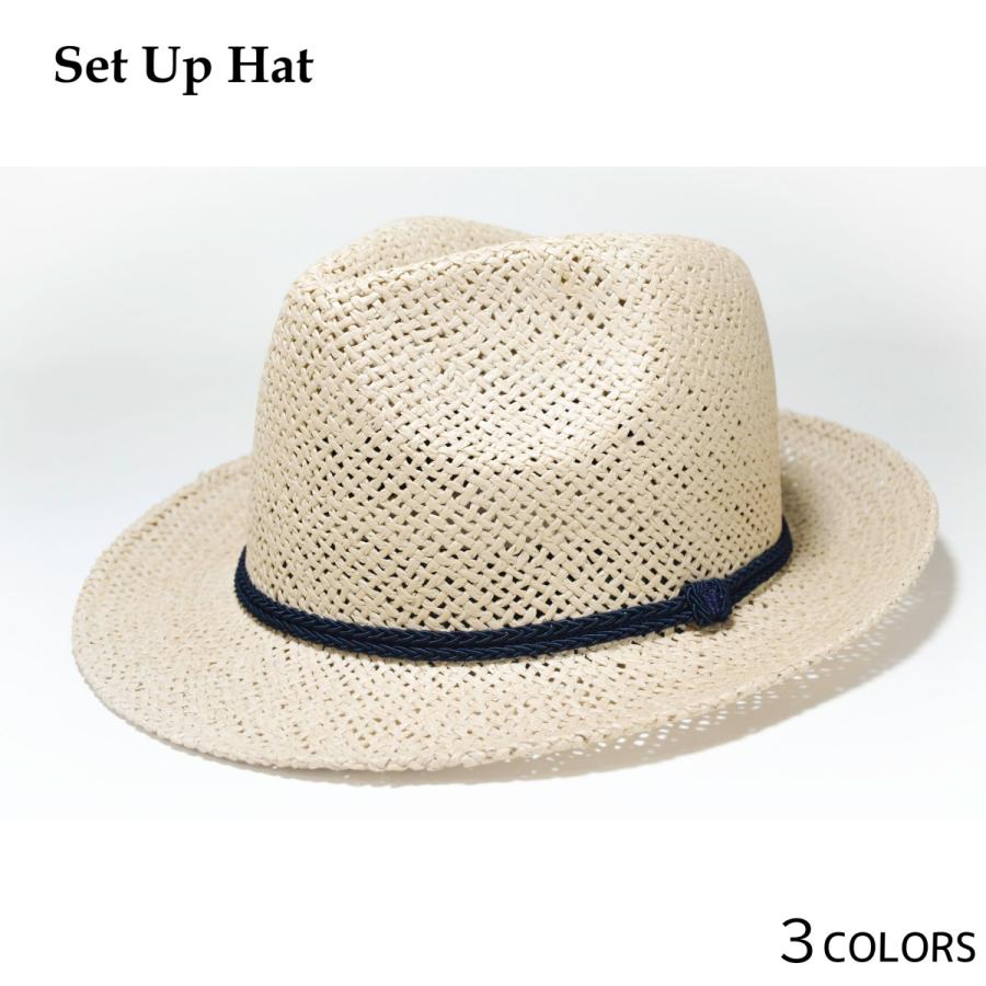 帽子　メンズ　ペーパーハット　Set Up Hat | 