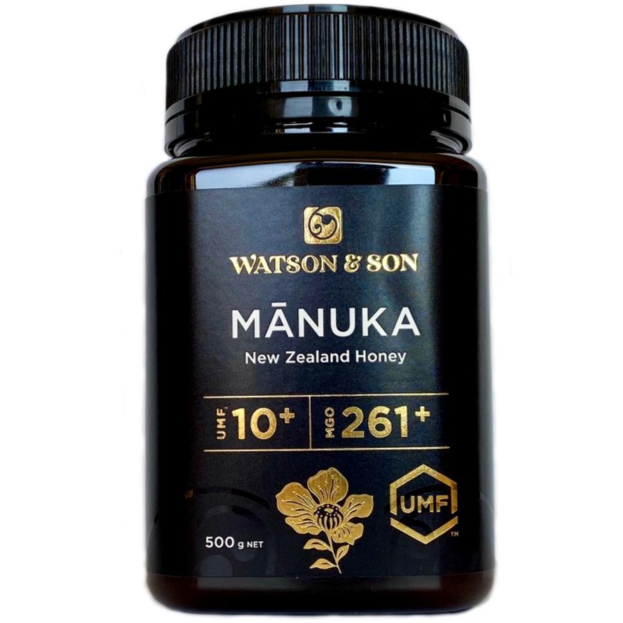 WATSON＆SON マヌカハニー UMF10+ (500g) 味わうマヌカハニー ワトソン＆サン マヌカハニー UMF10+ MGO261+ 500g