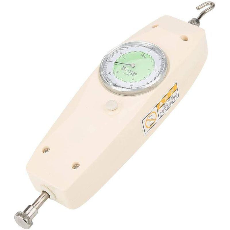 プッシュプルゲージ 200N フォースゲージ 200Nアナログダイナモメーターテストプッシュプルフォース用 計測器 プッシュプルゲージ