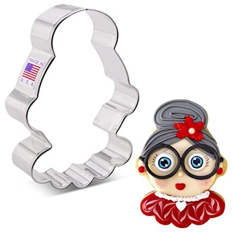 買い保障できる Clark Ann Cookie 米国製 4インチ クッキーカッター ミセス クロース Cutters その他調理用具 Www Fcc Com Br