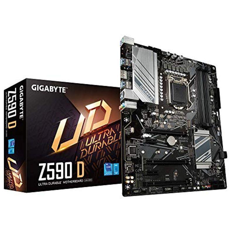 GIGABYTE Z590 D Rev.1.0 マザーボード ATX Intel Z590チップセット搭載 MB5272