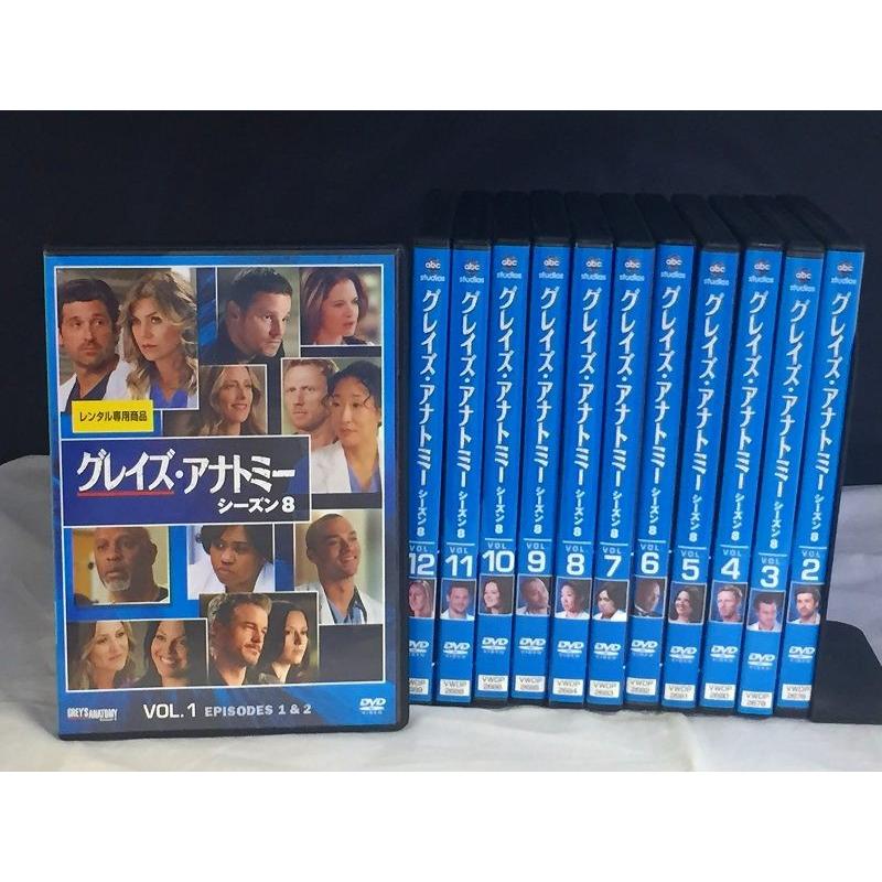 グレイズ・アナトミー シーズン8 全12枚セット【中古品DVD】※レンタル落ち｜onelife-shop