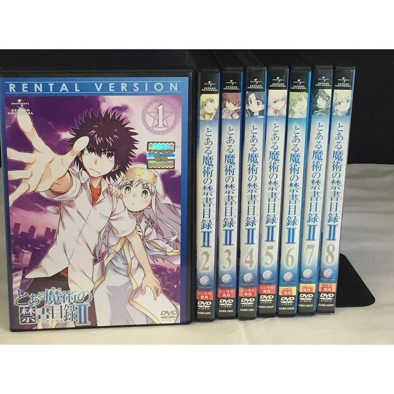 とある魔術の禁書目録ii 全8枚セット 中古品dvd レンタル落ち Onelifeyahoo ショップ 通販 Yahoo ショッピング