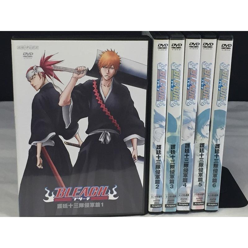 中古品dvd Bleach 護廷十三隊侵軍篇 全6枚セット レンタル落ち Onelifeyahoo ショップ 通販 Yahoo ショッピング