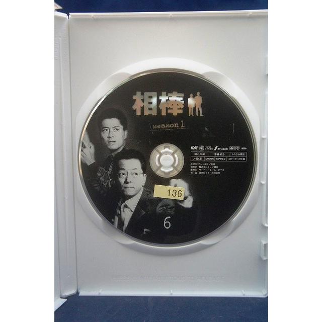 9100305 相棒 season 1 Vol.6 【中古品DVD】※レンタル落ち