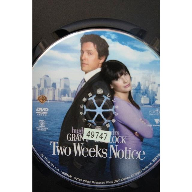 9104698 トゥー・ウィークス・ノーティス【中古品DVD】※レンタル落ち