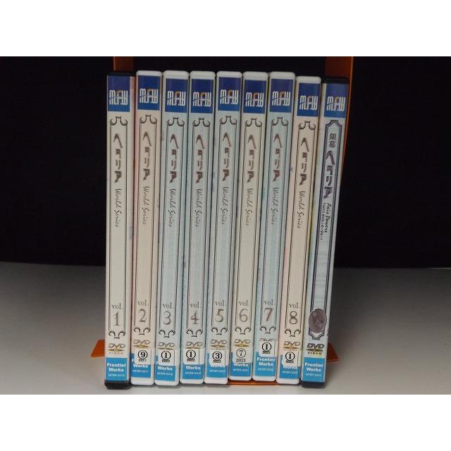 中古品DVD】ヘタリア全8巻、銀幕 全9巻セット ※レンタル落ち : 9600203 