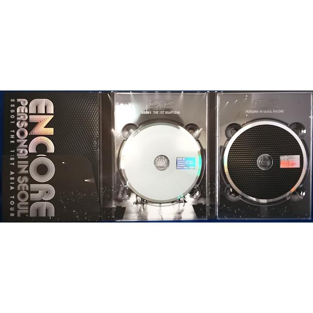 中古品DVD】SS501/1st ASIA TOUR PERSONA IN SEOUL ENCORE CONCERT DVD
