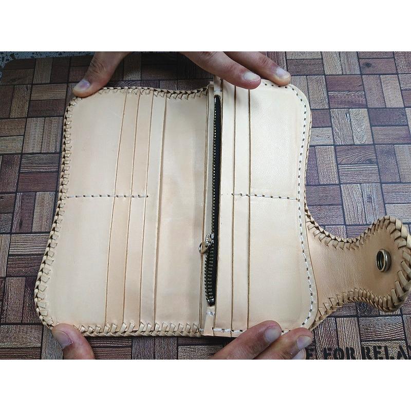 送料無料】海外輸入品 バイカーズウォレット 長財布 革財布 メンズ