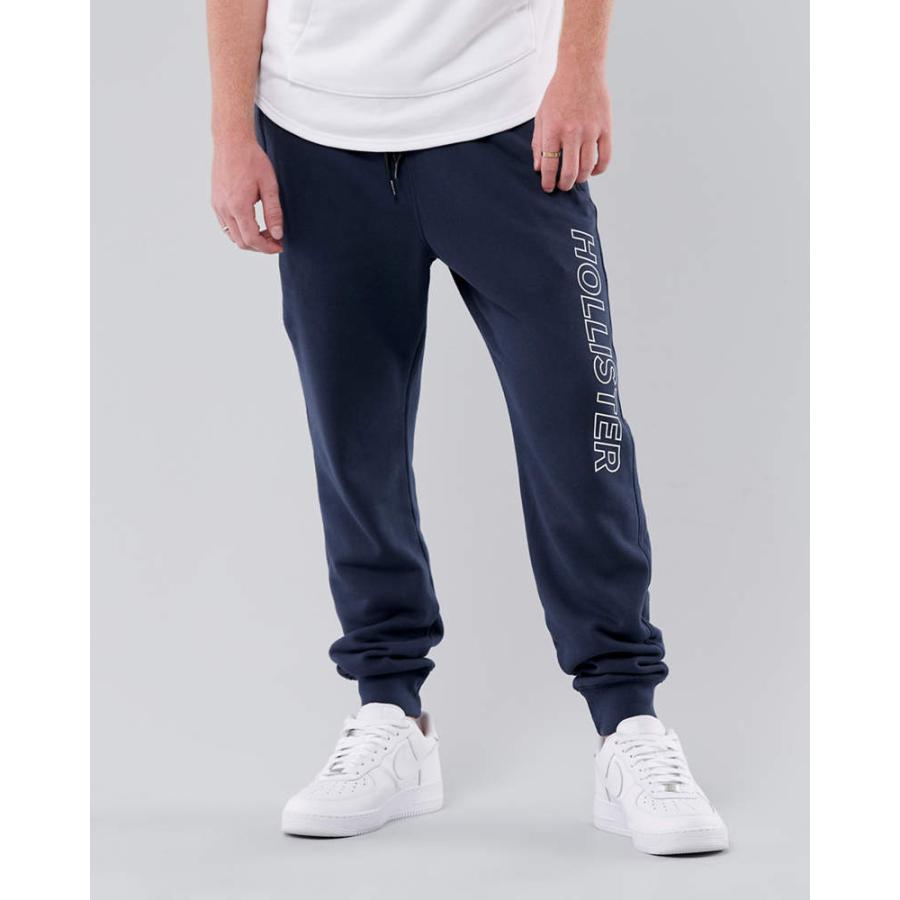 ホリスター ジョガーパンツ スウェットパンツ メンズ ネイビー Hmw32 One Luck 通販 Yahoo ショッピング