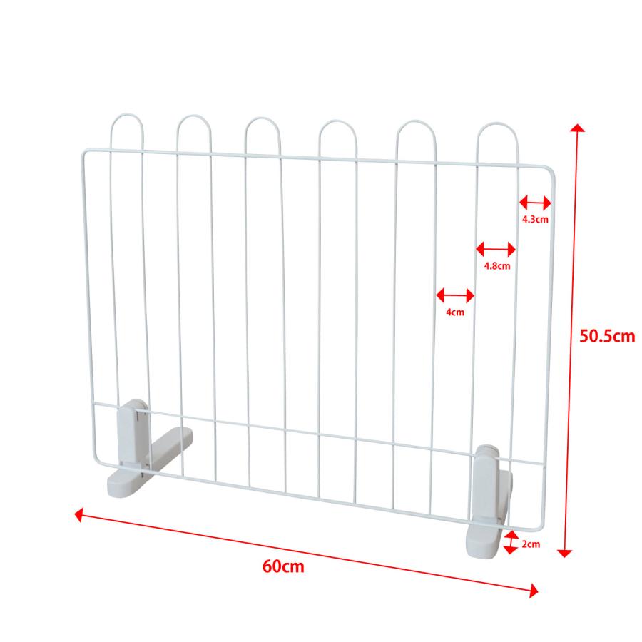 ペットフェンス 高さ50cm 幅60cm 置くだけ 簡単 自立 ペットゲート 犬 ゲート 木製 間仕切り ついたて 衝立 柵 犬用品 折りたたみ おしゃれ 北欧 JPF-60 |  | 05