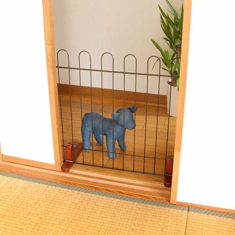 （2個セット） ペットフェンス 高さ50cm 幅60cm 置くだけ 簡単 自立 ペットゲート 犬 ゲート 木製 間仕切り ついたて 衝立 柵 折りたたみ おしゃれ JPF-60 |  | 01