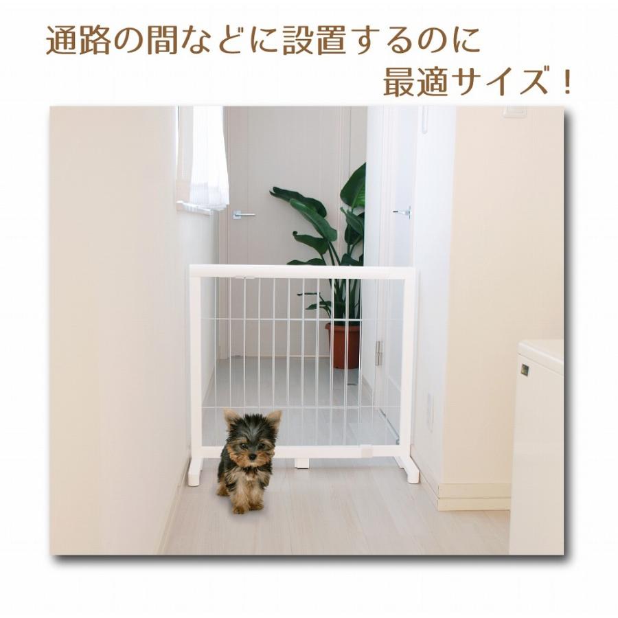 ペットゲート ペットフェンス（高さ70cmハイタイプ）犬用 木製 伸縮 ペット用ゲート 置くだけ 犬 ゲート 中型犬 間仕切り ついたて 衝立 柵 犬用品 JPG-67 |  | 03