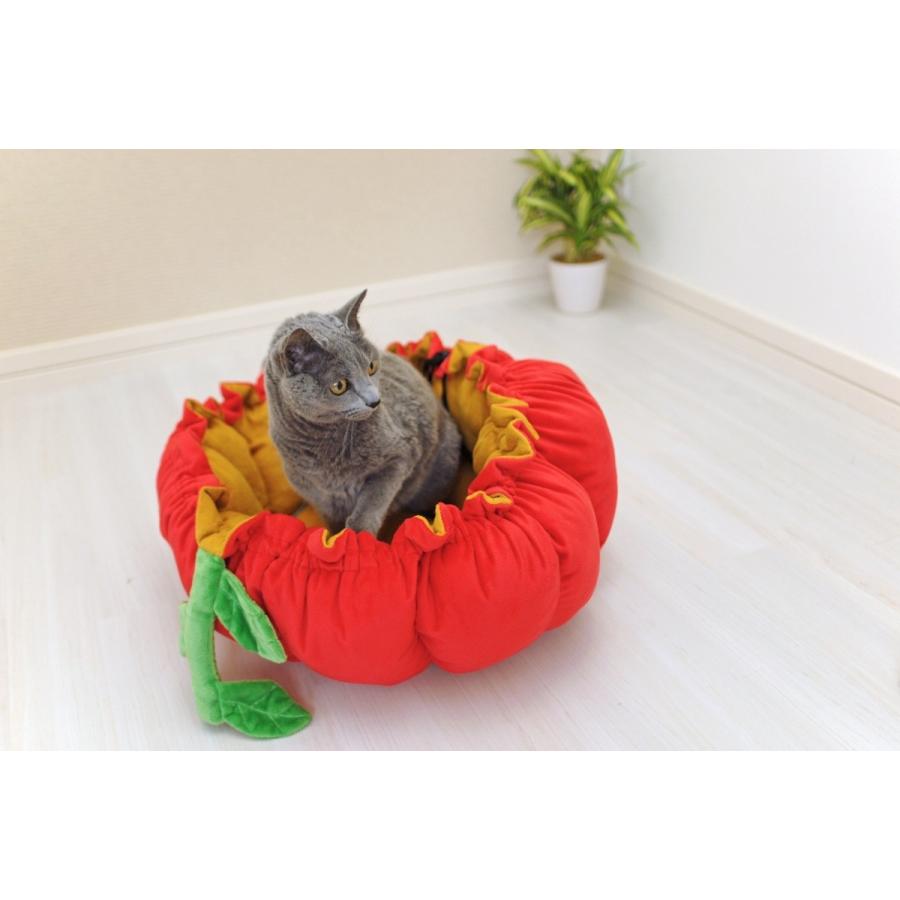 トマト型ベッド ペットベッド 猫 犬 かわいい 癒し 送料無料 コロリエyahoo 店 通販 Yahoo ショッピング