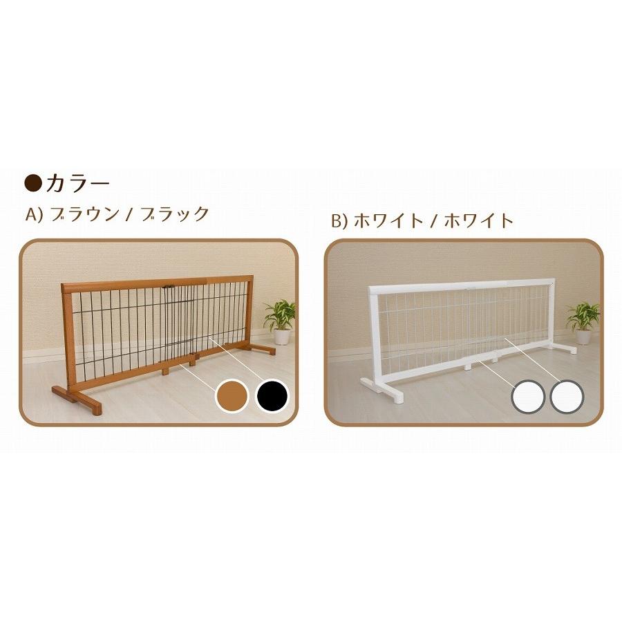 ペットゲート ペットフェンス ペット用ゲート 犬用 木製 伸縮 置くだけ 犬 ゲート 間仕切り ついたて 衝立 柵 犬用品 折りたたみ おしゃれ JPG-85 |  | 03