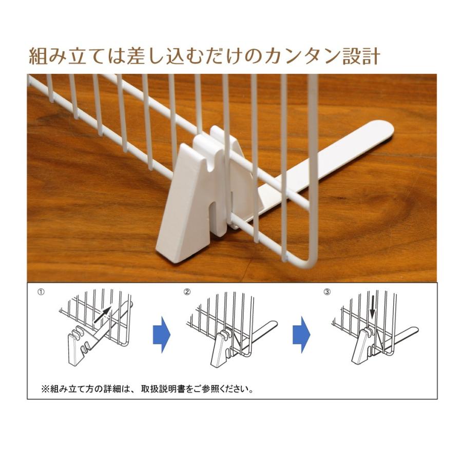 小型ペット用フェンス KPF-90 ★幅約90cm★モルモット、超小型犬等に最適！ |  | 03
