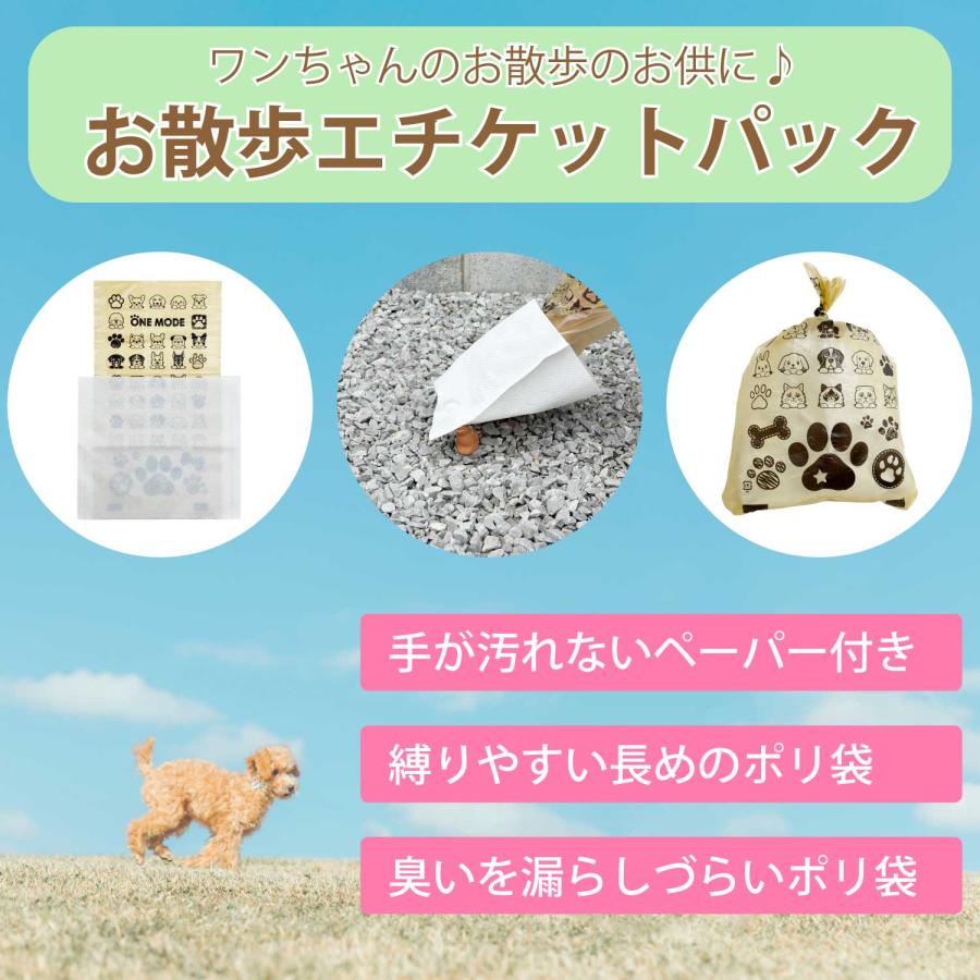 お散歩 エチケットパック 600枚 散歩 マナー袋 ペット 犬 猫 うんち袋 ケース 処理袋 キャッチ フンキャッチャー うんち入れ トイレ袋 無香料 UC-6X100 |  | 01