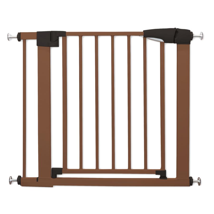 突っ張りペットゲート 扉付き 高さ65cm 幅67〜81cm 低め オート