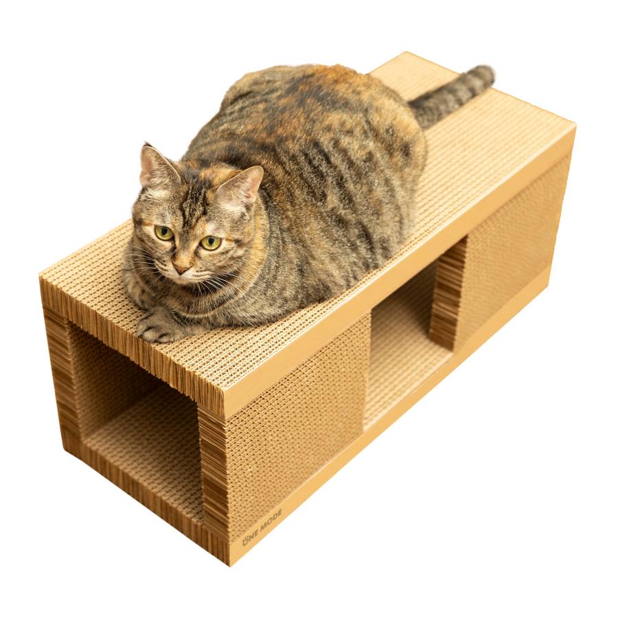 猫 爪とぎ トンネル型 長持ち 研ぎカス 落ちない カスが出ない ダンボール 両面使用可 高耐久 ネコ ベッド ソファ 天然素材 掃除簡単 清潔 おしゃれ CSC-TN |  | 15