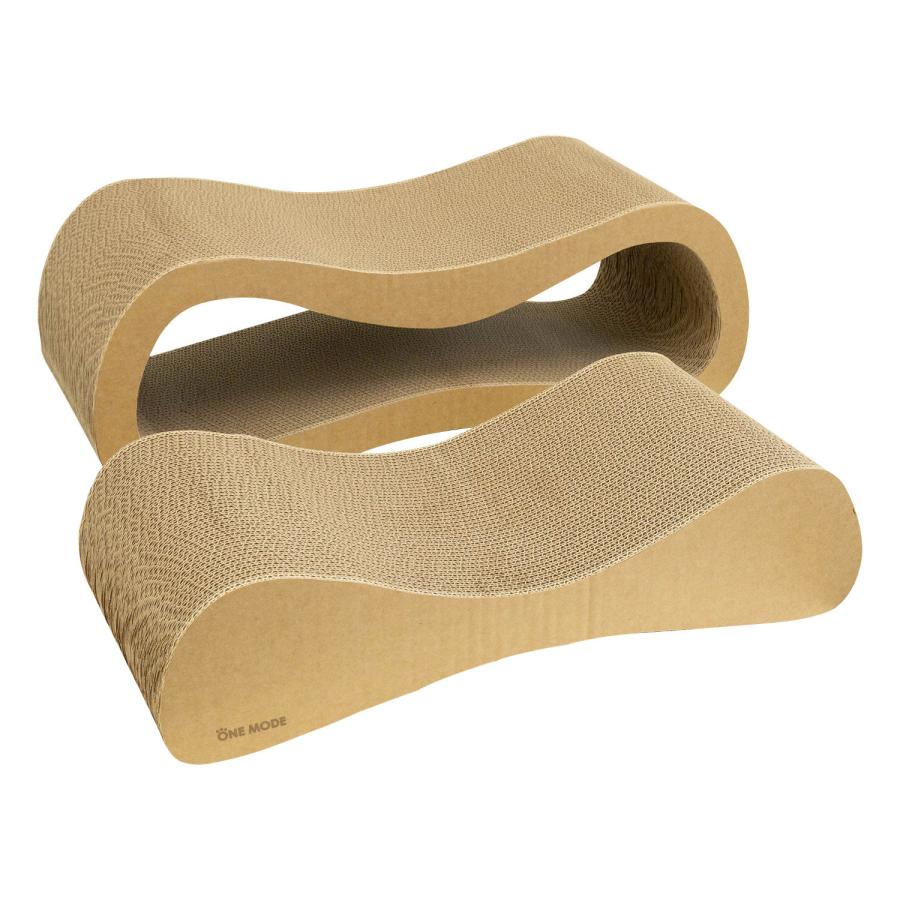 猫 爪とぎ ピーナッツ型 長持ち 研ぎカス 落ちない カスが出ない ダンボール 両面使用可 高耐久 ネコ ベッド ソファ 天然素材 掃除簡単 清潔 おしゃれ CSC-PN |  | 13