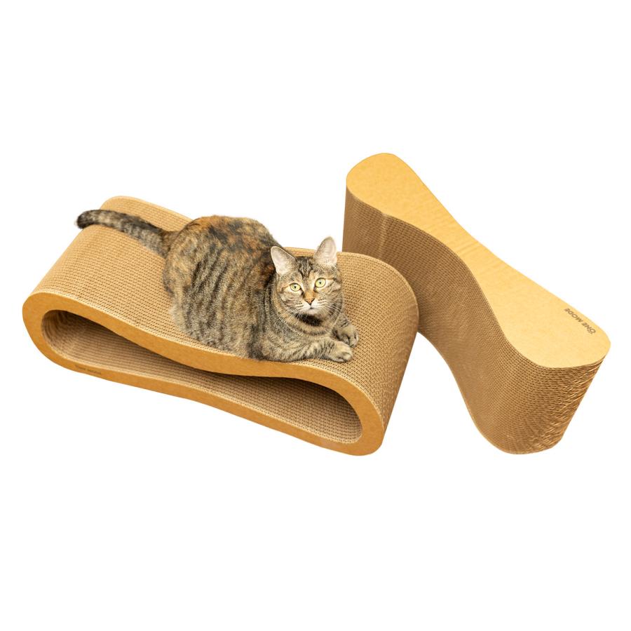 猫 爪とぎ ピーナッツ型 長持ち 研ぎカス 落ちない カスが出ない ダンボール 両面使用可 高耐久 ネコ ベッド ソファ 天然素材 掃除簡単 清潔 おしゃれ CSC-PN |  | 14