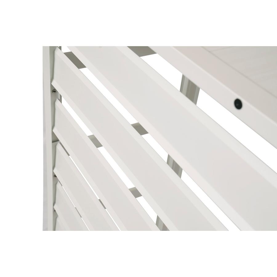 アルミ製 エアコン室外機カバー 選べる2カラー 幅106cm エアコンカバー 室外機ラック クーラーカバー ガーデンラック おしゃれ 目隠し エクステリア ASC106 |  | 10