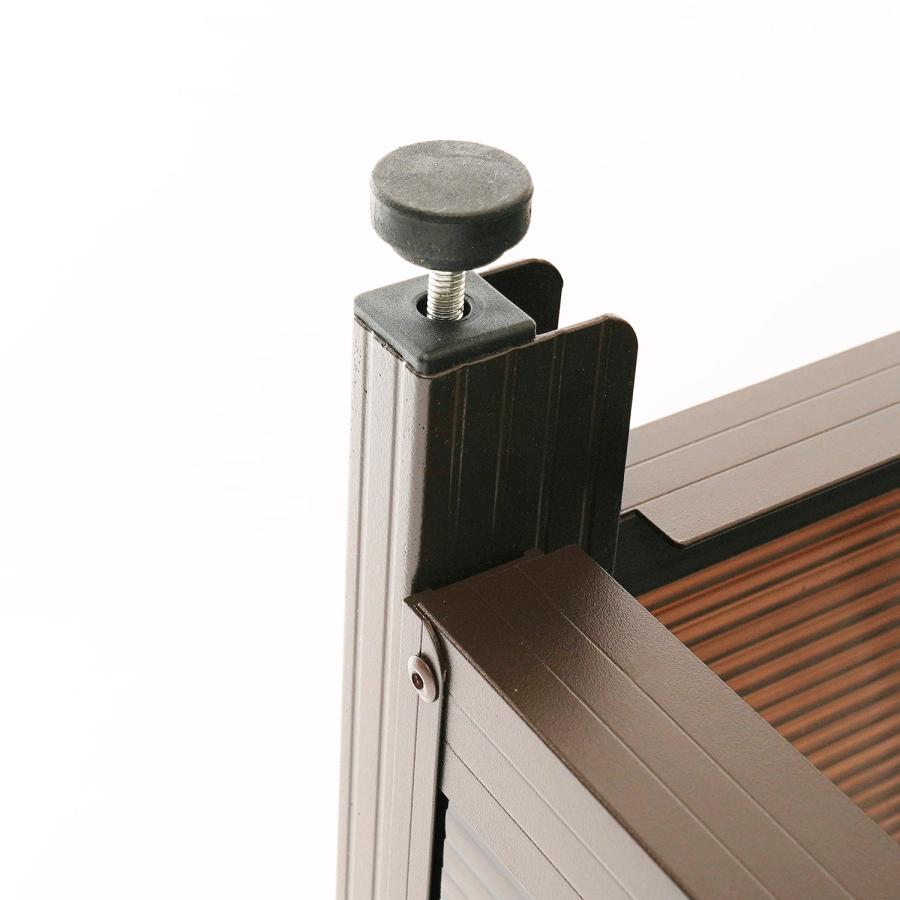 アルミプランター付フェンス 幅90cm 高さ 180cm ガーデニング フェンス 目隠し プライバシー保護 エクステリア パーテーション 柵 衝立 おしゃれ APF918 |  | 18