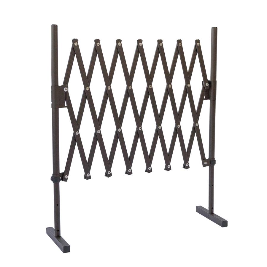 アルミ 伸縮 ゲート フェンス 高さ61〜81cm 幅26〜150cm 置くだけ ペットゲート ペットフェンス 屋内 屋外 防犯 侵入防止 仕切り 軽量 コンパクト ASF150 |  | 01