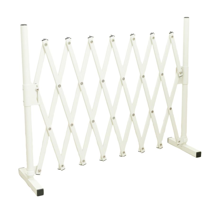 アルミ 伸縮 ゲート フェンス 高さ61〜81cm 幅26〜150cm 置くだけ ペットゲート ペットフェンス 屋内 屋外 防犯 侵入防止 仕切り 軽量 コンパクト ASF150 |  | 16