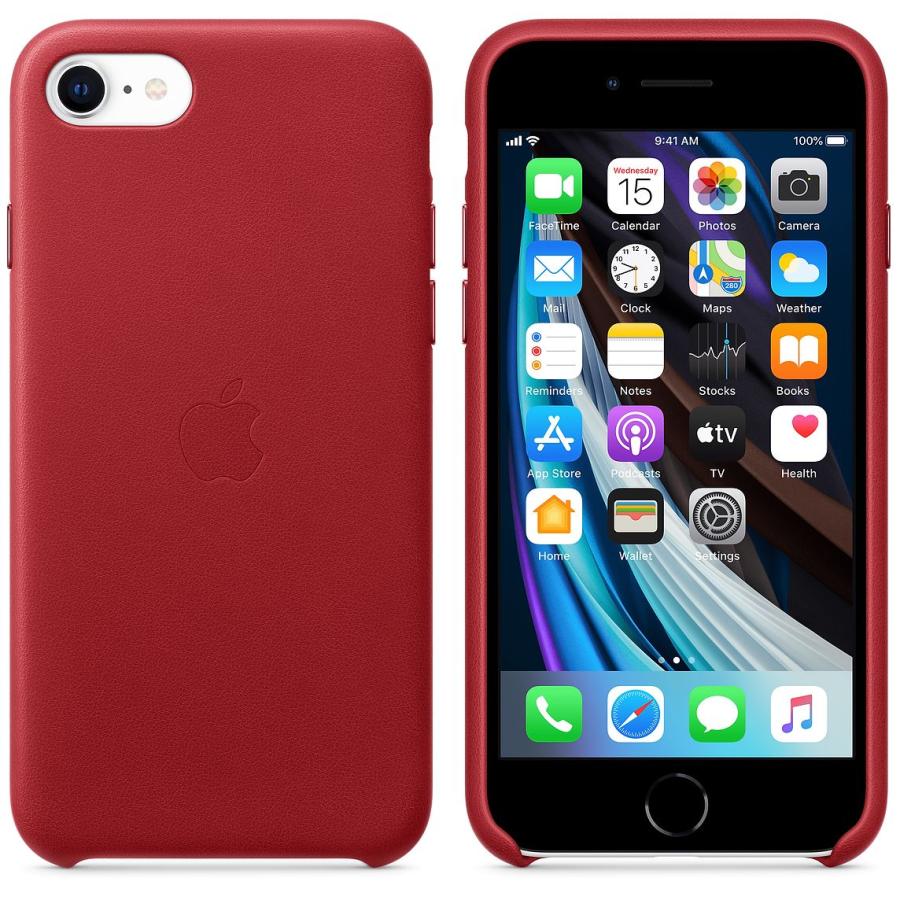 Apple iPhone SE 第3世代 / SE 第2世代 / 8 / 7 レザーケース - (PRODUCT)RED / MXYL2FE/A アップル純正 / 日本国内正規品｜onemorething｜04