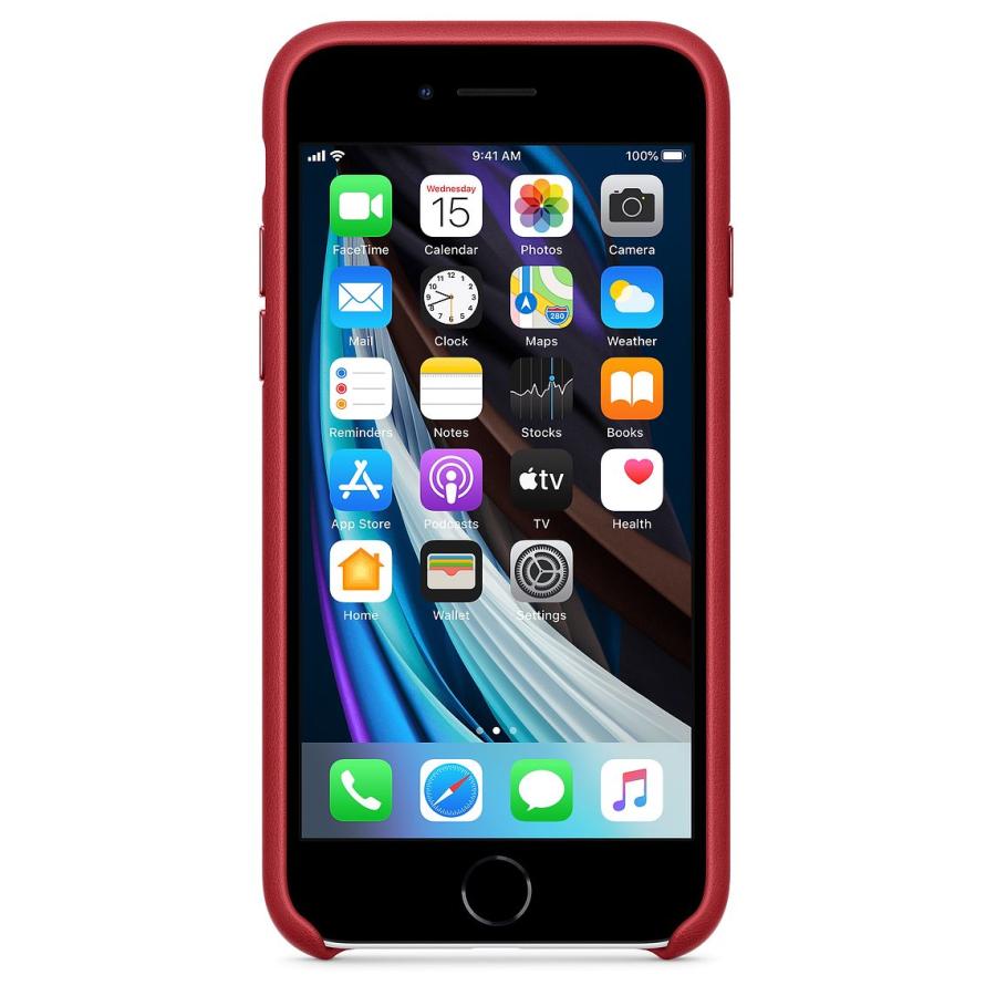 Apple iPhone SE 第3世代 / SE 第2世代 / 8 / 7 レザーケース - (PRODUCT)RED / MXYL2FE/A アップル純正 / 日本国内正規品｜onemorething｜05