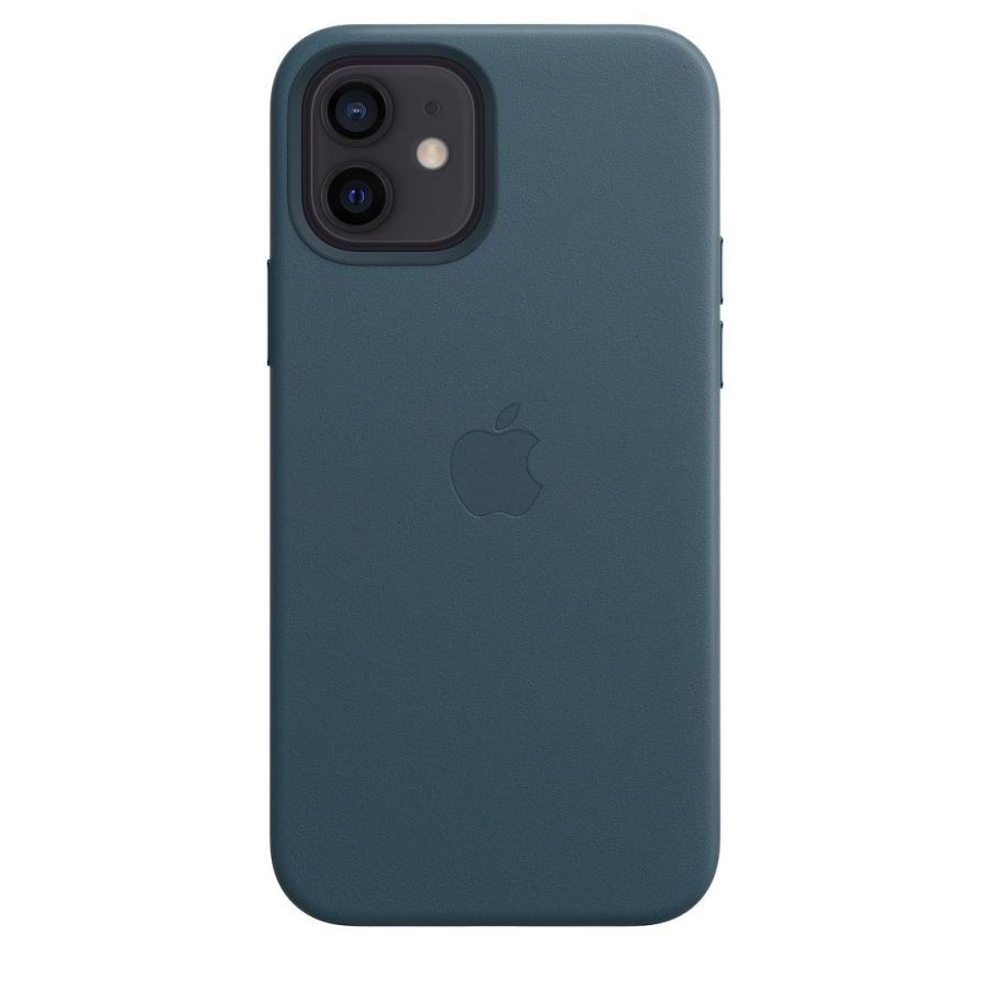 Apple MagSafe対応 iPhone 12 | iPhone 12 Pro レザーケース - バルティックブルー / MHKE3FE/A｜onemorething｜05