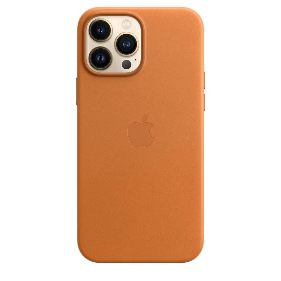 Apple MagSafe対応 iPhone 13 Pro Max レザーケース - ゴールデンブラウン / MM1L3FE/A アップル純正 / 日本国内正規品｜onemorething｜03