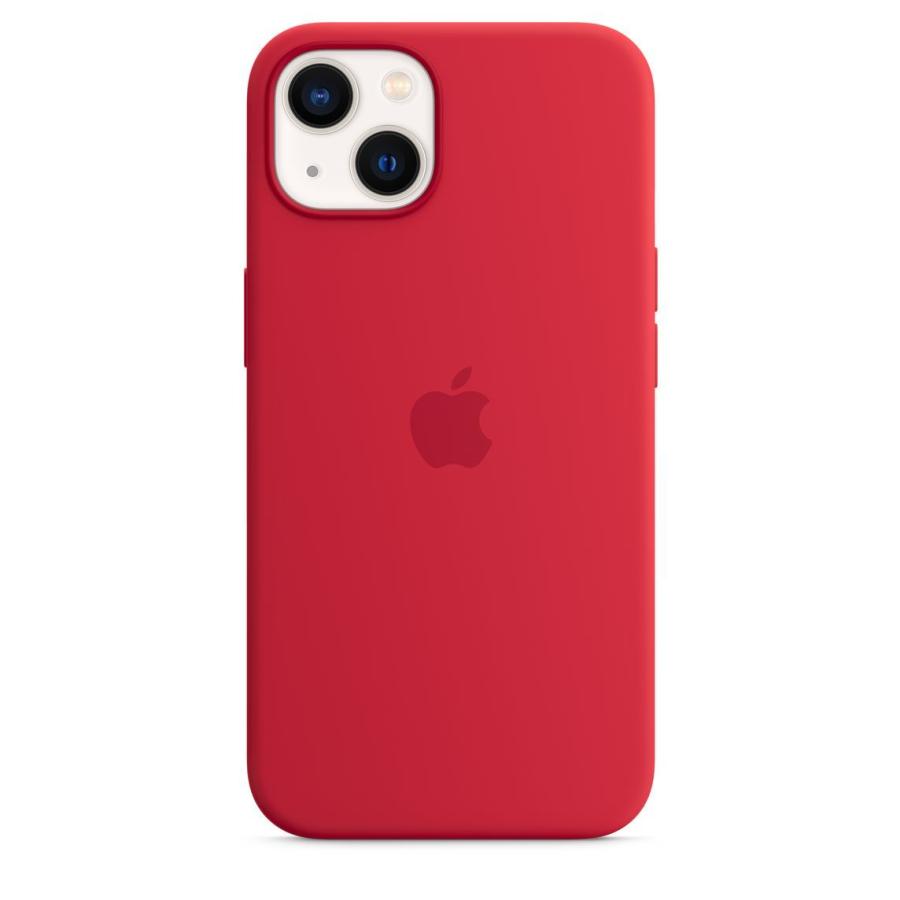 Apple MagSafe対応 iPhone 13 シリコーンケース -（PRODUCT）RED / MM2C3FE/A アップル純正 / 日本国内正規品｜onemorething