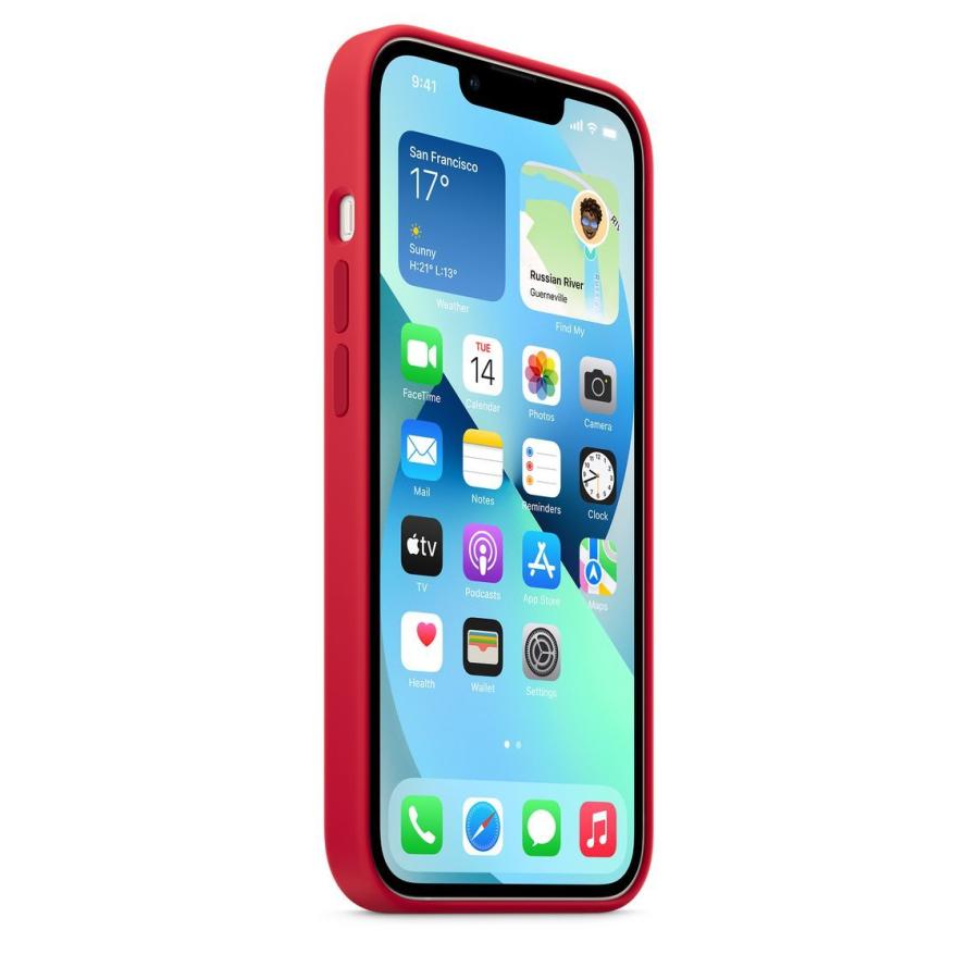 Apple MagSafe対応 iPhone 13 シリコーンケース -（PRODUCT）RED / MM2C3FE/A アップル純正 / 日本国内正規品｜onemorething｜07