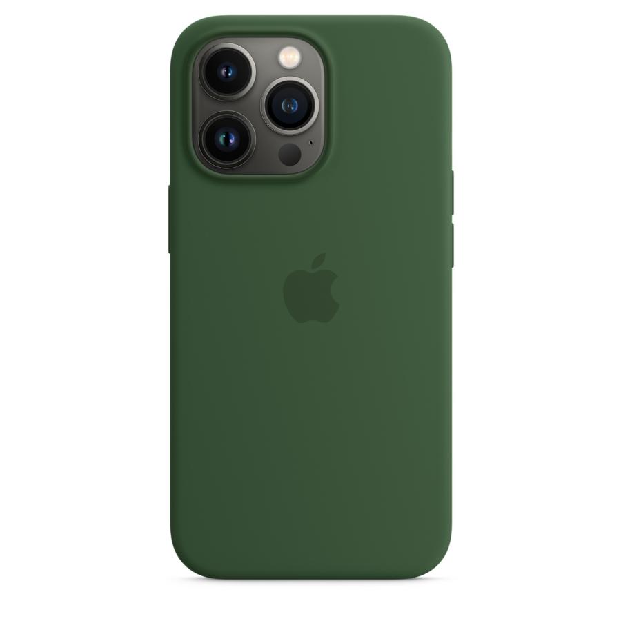 Apple MagSafe対応 iPhone 13 Pro シリコーンケース - クローバー / MM2F3FE/A アップル純正 / 日本国内正規品｜onemorething