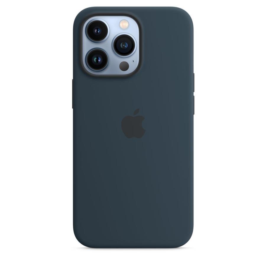 Apple MagSafe対応 iPhone 13 Pro シリコーンケース - アビスブルー / MM2J3FE/A アップル純正 / 日本国内正規品｜onemorething｜04