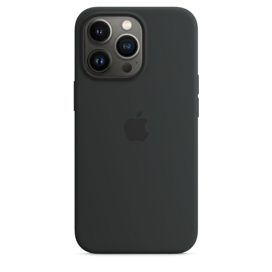 Apple MagSafe対応 iPhone 13 Pro シリコーンケース - ミッドナイト / MM2K3FE/A アップル純正 / 日本国内正規品｜onemorething