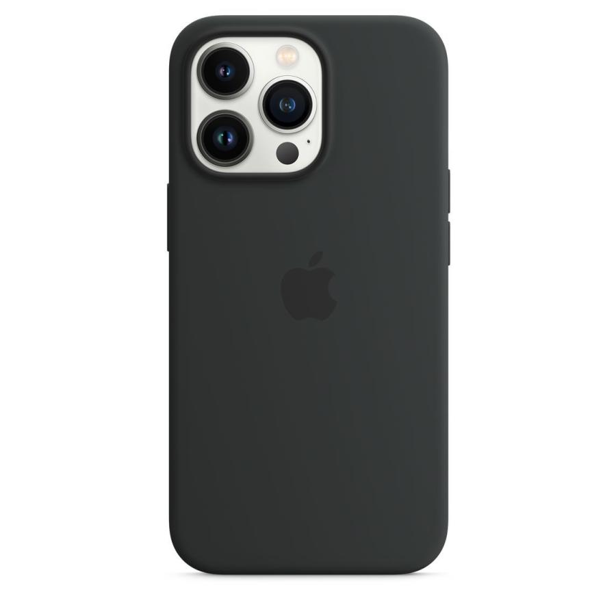 Apple MagSafe対応 iPhone 13 Pro シリコーンケース - ミッドナイト / MM2K3FE/A アップル純正 / 日本国内正規品｜onemorething｜02