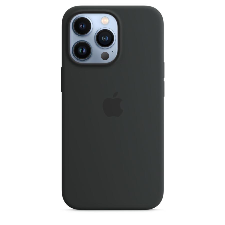 Apple MagSafe対応 iPhone 13 Pro シリコーンケース - ミッドナイト / MM2K3FE/A アップル純正 / 日本国内正規品｜onemorething｜04