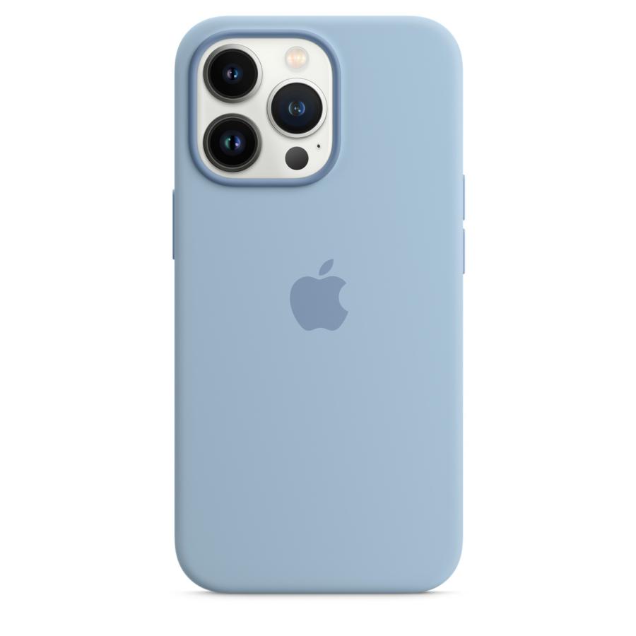 Apple MagSafe対応 iPhone 13 Pro シリコーンケース - ブルーフォグ / MN653FE/A アップル純正 / 日本国内正規品｜onemorething｜02