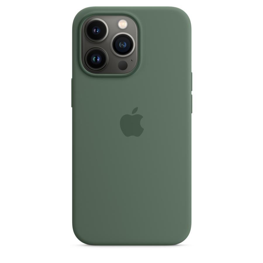 Apple MagSafe対応 iPhone 13 Pro シリコーンケース - ユーカリ / MN673FE/A アップル純正 / 日本国内正規品｜onemorething