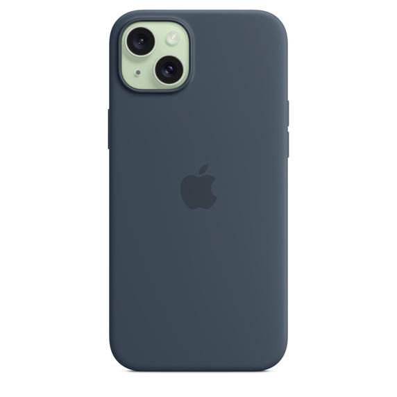 Apple Apple iPhone 15 Plus シリコーンケース - ストームブルー