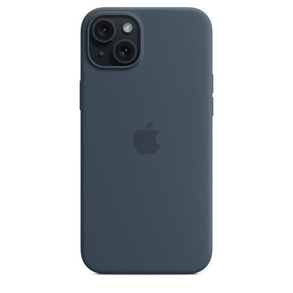 Apple iPhone 15 Plus シリコーンケース - ストームブルー MagSafe対応 / MT123FE/A / アップル純正 / 日本国内正規品｜onemorething｜05