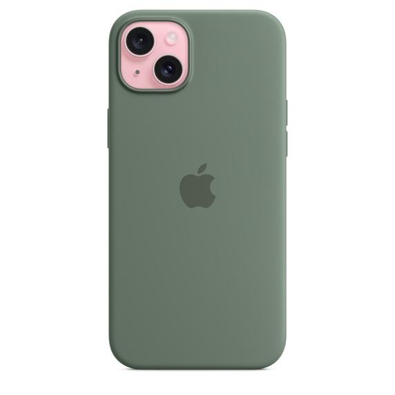iPhone15Plus と純正ケース MagSafe対応iPhone 15 Plusシリコーンケース - ブラック - Apple（日本）