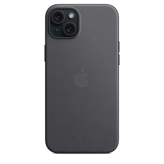 Apple Apple iPhone 15 Plus ファインウーブンケース - ブラック
